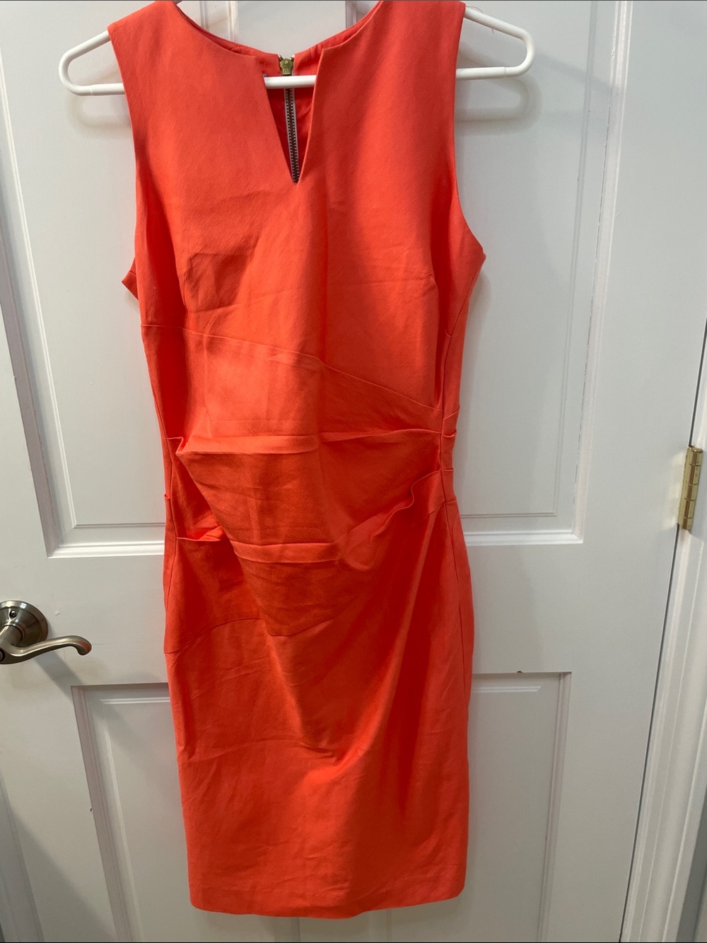 Sara Campbell Coral-Orange Magic Dress